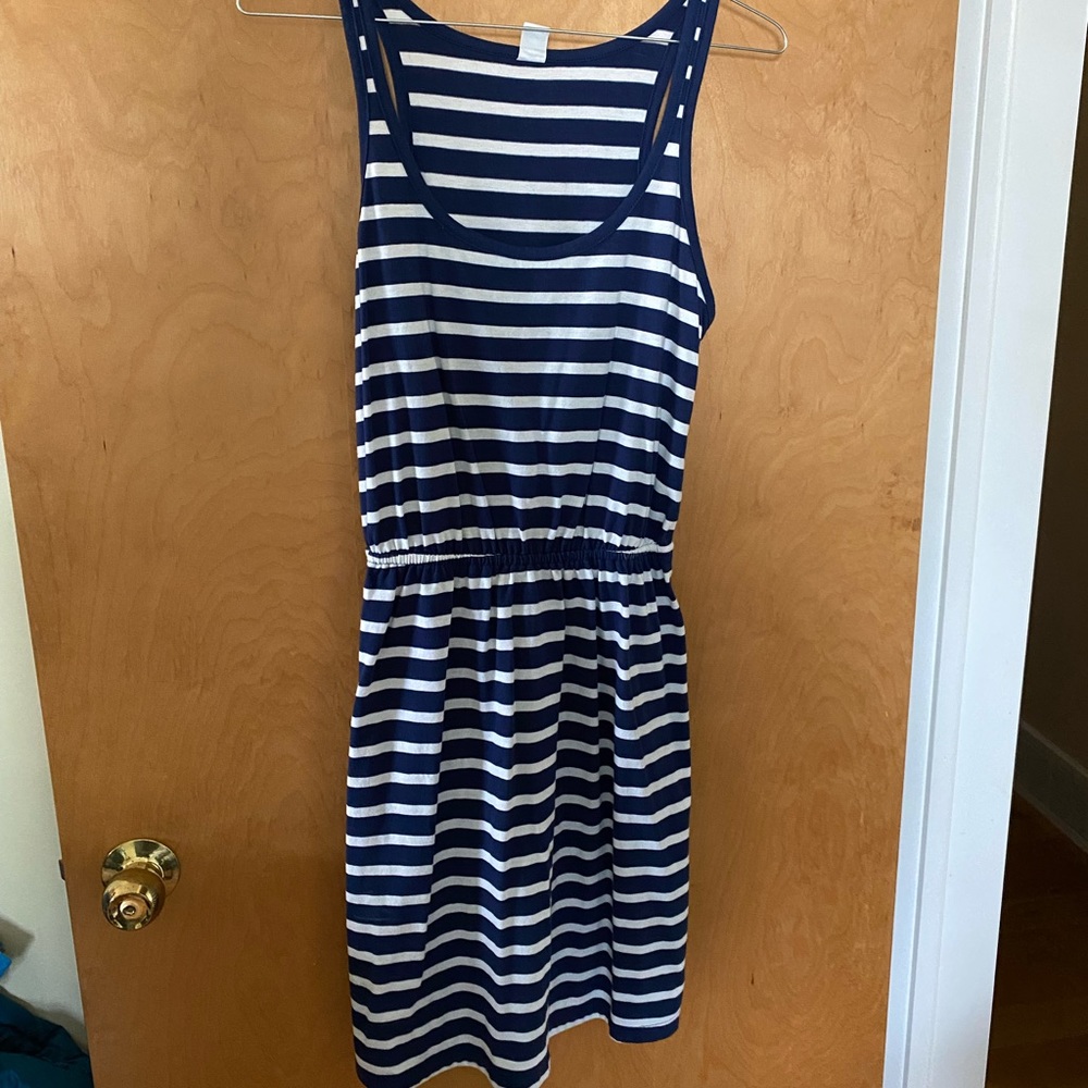 Old Navy Striped Navy Dress